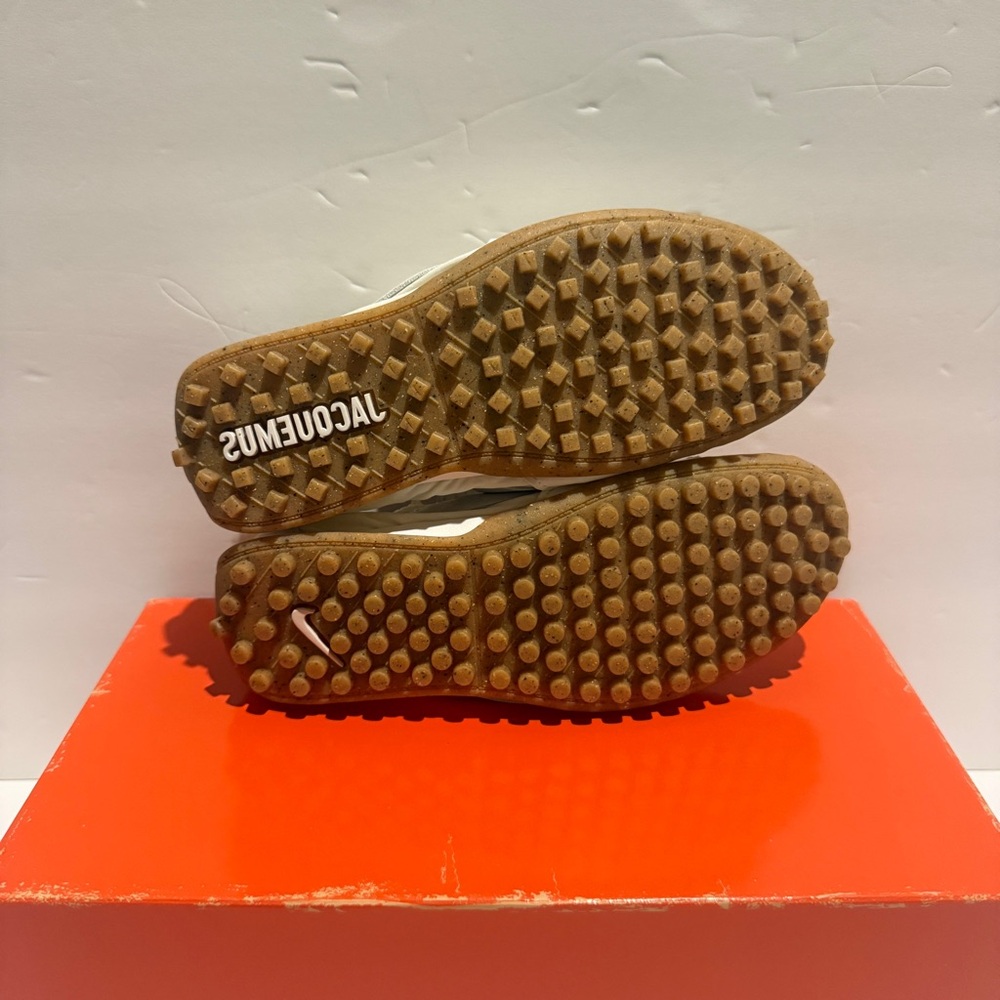 Jacquemus x Nike Moon Shoe Pearl White size 5.5 - Picture 8 of 9